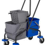 NuFiber Product | Double Bucket on Casters